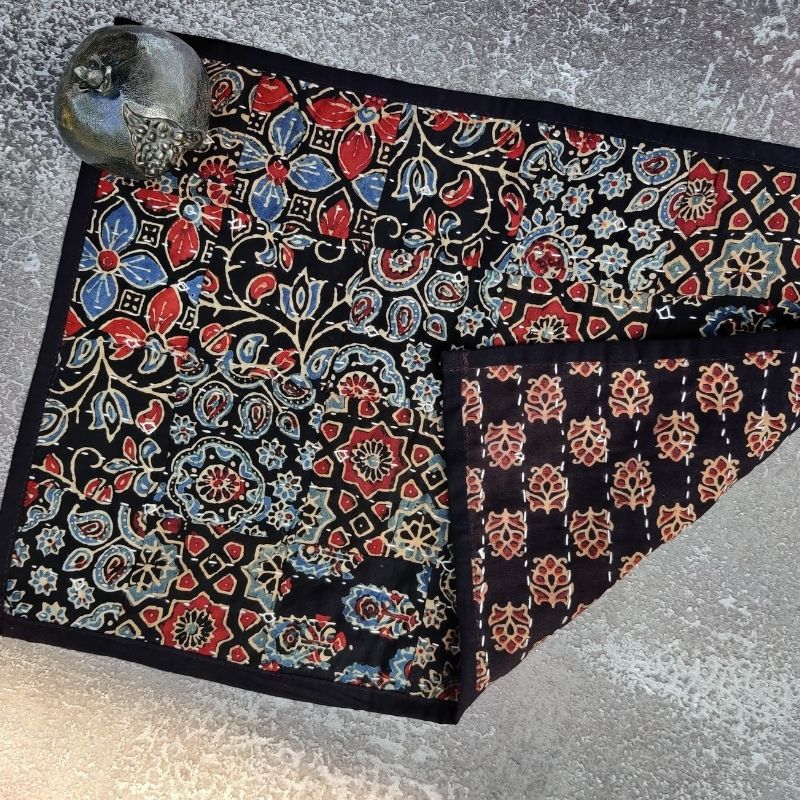 Patchwork Table Mat Indian Tijori