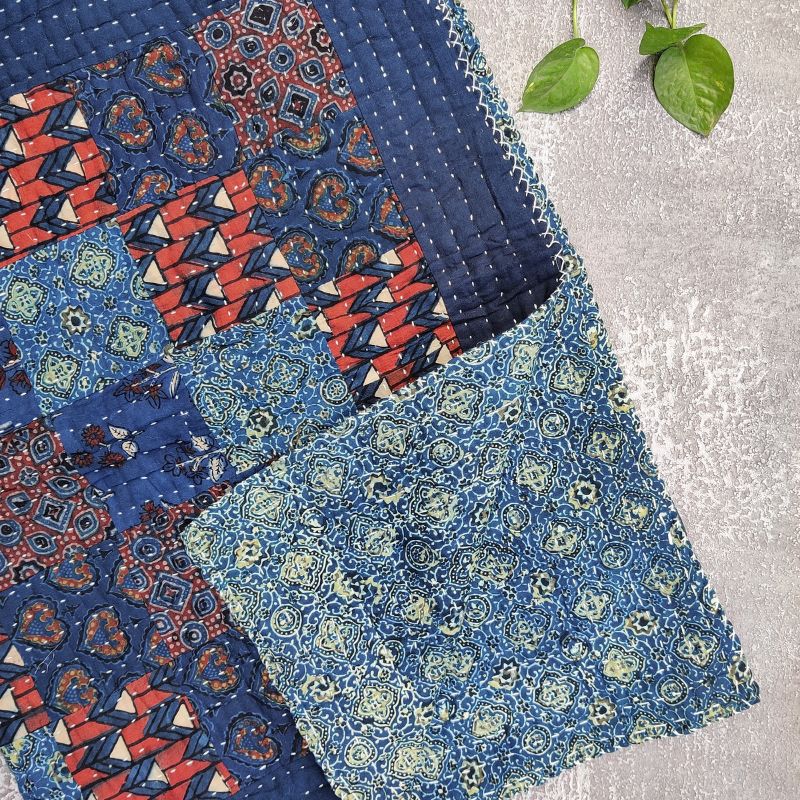 Neela Patchwork Meditation Mat