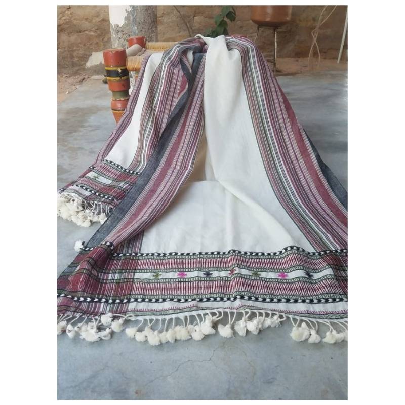 The Classic Miri Wool Kutch Stole