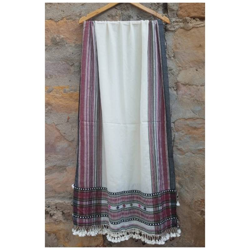 The Classic Miri Wool Kutch Stole