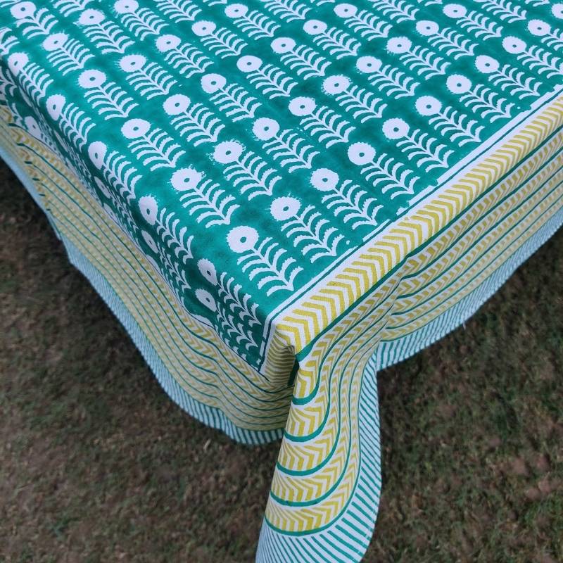 The Haritah Hand Block Table Cover