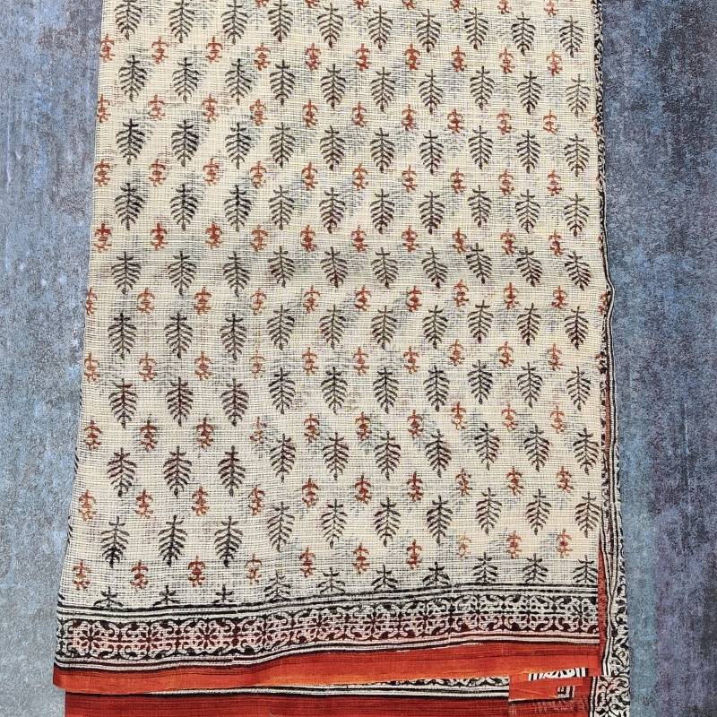 The Idaya Bagru Saree