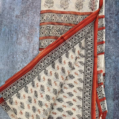 The Idaya Bagru Saree