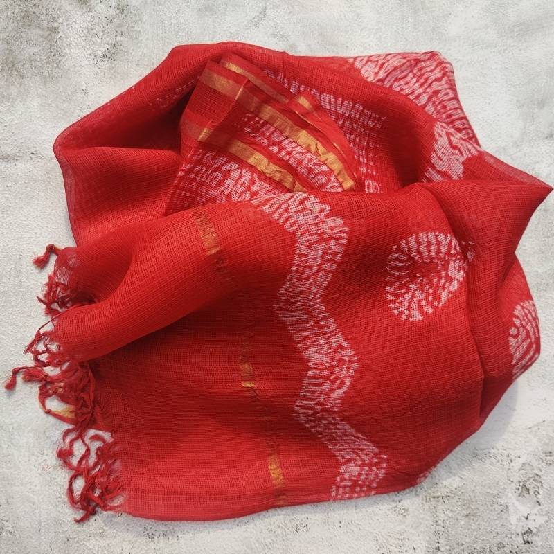 The Kaina Shibori Dupatta