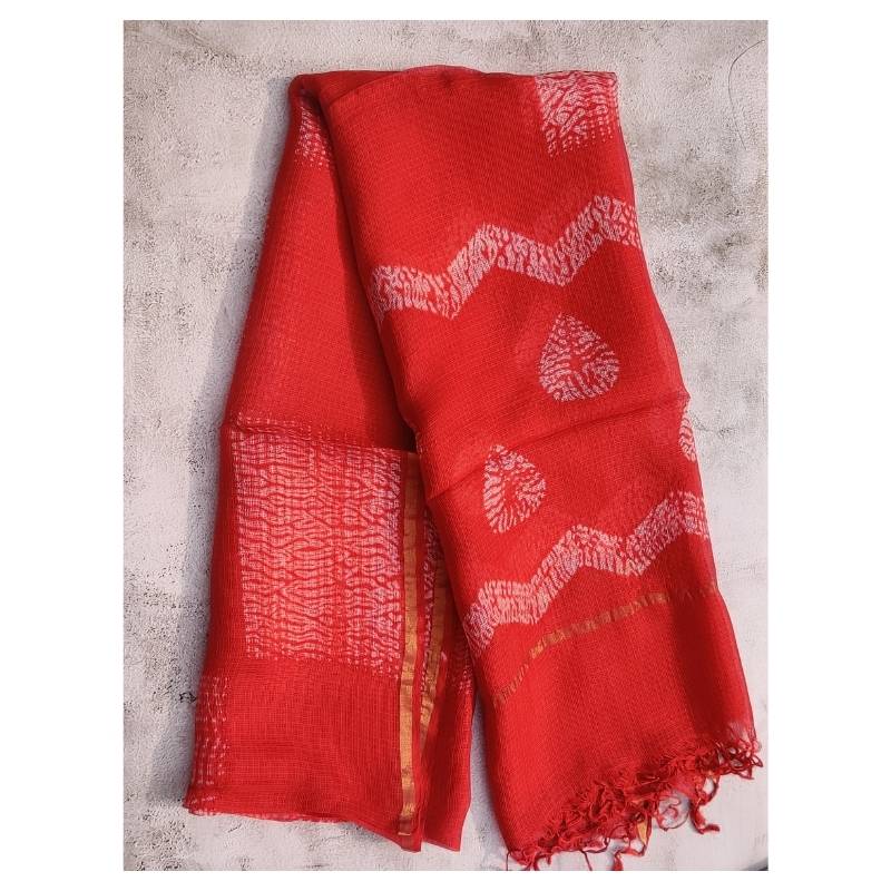 The Kaina Shibori Dupatta