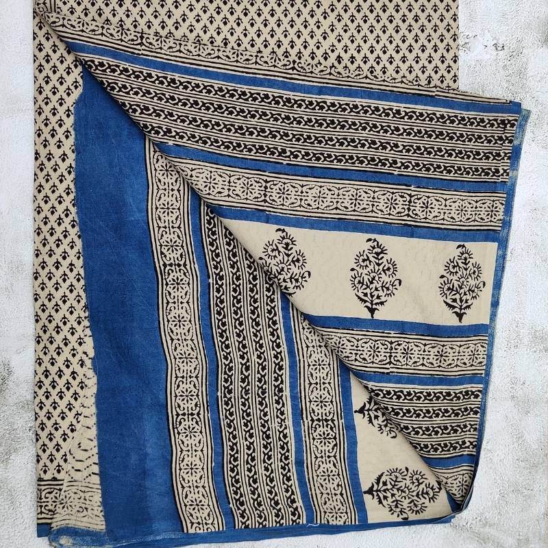 The Kalki Bagru Saree