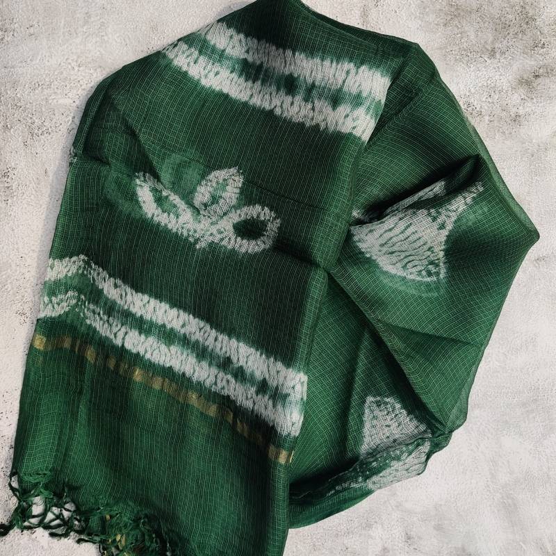 The Mihika Shibori Dupatta