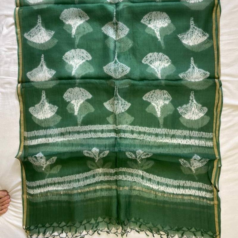 The Mihika Shibori Dupatta