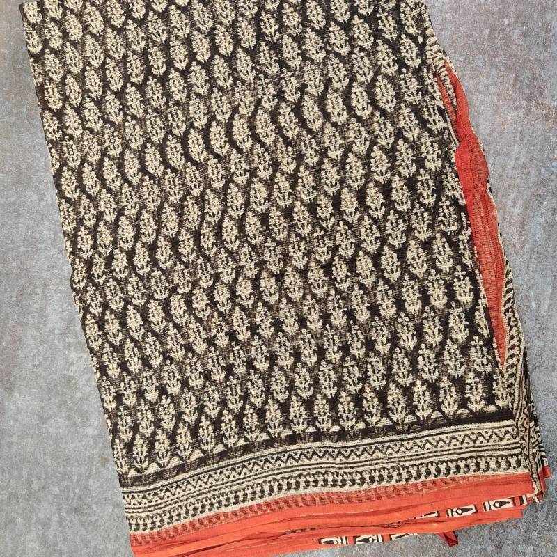 The Samyukta Bagru Saree