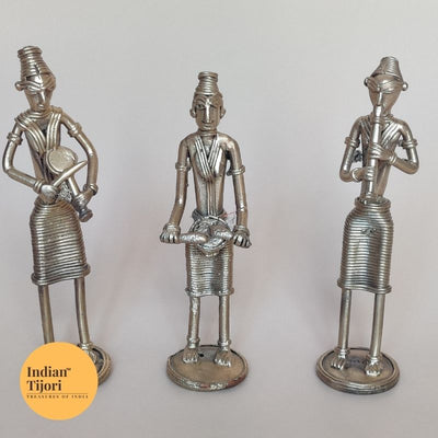 Dhokra Tribal Music Band - Set of 3